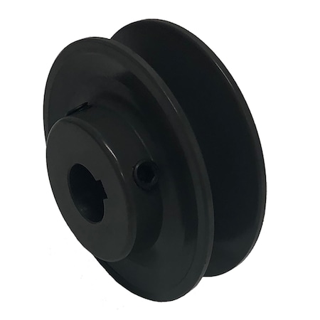 Finished Bore 1 Groove V-Belt Pulley 2.5 Inch OD